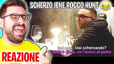 REAZIONE ALLO SCHERZO DELLE IENE A ROCCO HUNT!